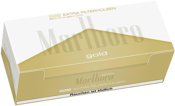 Marlboro Gold Hülsen Zigarettenhülsen
